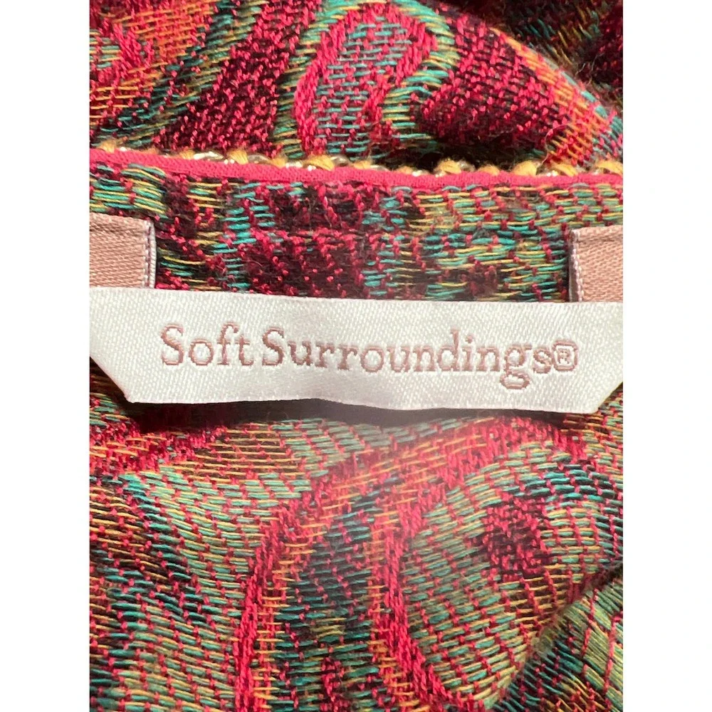 Soft Surroundings Pasha Pullover Tunic, Size Medium - Picture 10 of 12